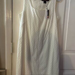 Vineyard Vines White Eyelet Dress
